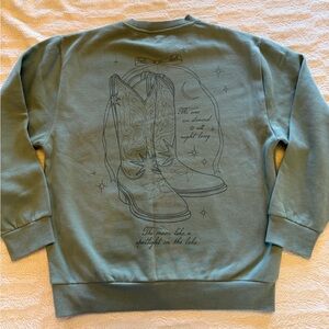 Taylor Swift 2024 Debut Kanga Crewneck Large L